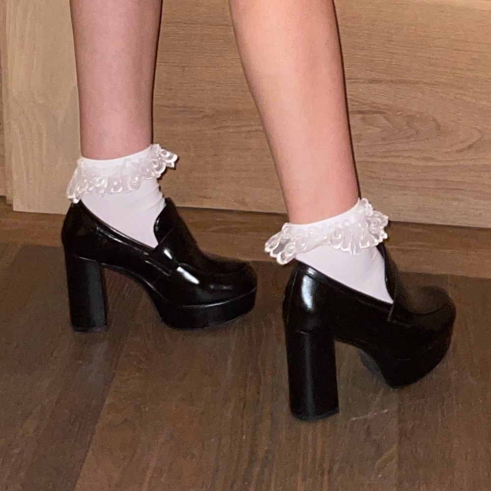 Jeffrey Campbell Platform Loafer Heels
